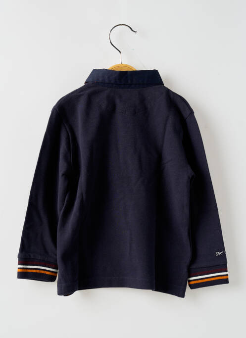 Polo manches longues manches longues bleu MAYORAL garcon