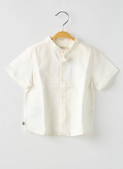 Chemise manches courtes blanc MAYORAL pour garçon