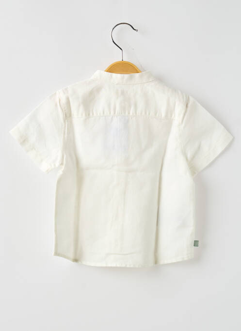 Chemise manches courtes blanc MAYORAL pour garçon