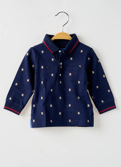 Polo bleu MAYORAL pour garçon