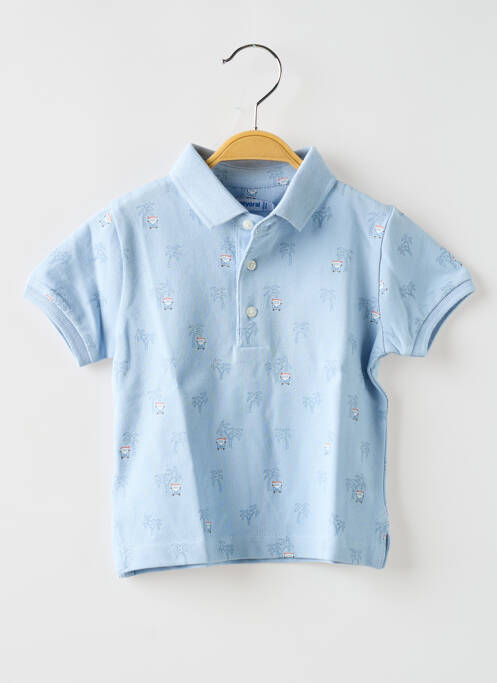 Polo bleu MAYORAL pour garçon