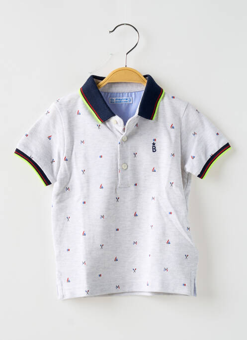 Polo gris MAYORAL pour garçon