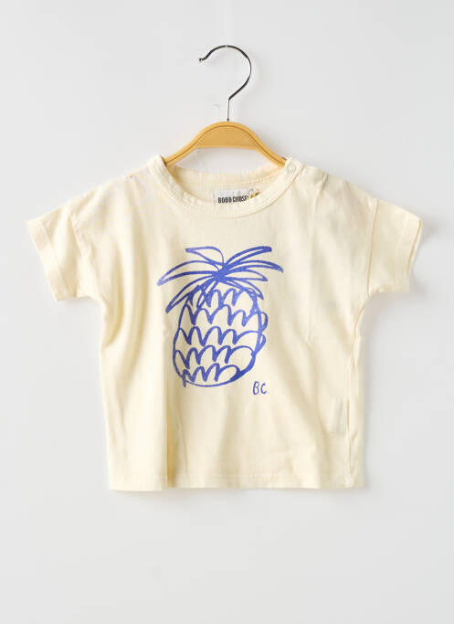 T-shirt beige BOBO CHOSES pour garçon
