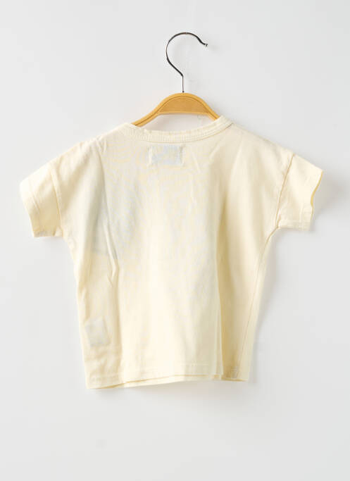 T-shirt beige BOBO CHOSES pour garçon
