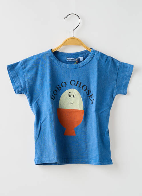 T-shirt bleu BOBO CHOSES pour garçon