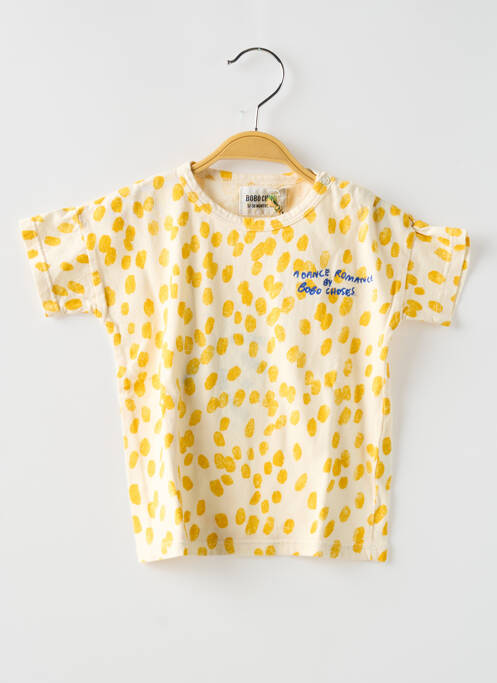 T-shirt jaune BOBO CHOSES pour garçon