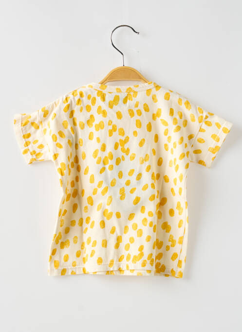 T-shirt jaune BOBO CHOSES pour garçon