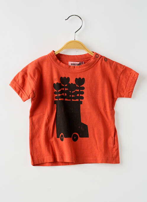 T-shirt orange BOBO CHOSES pour garçon