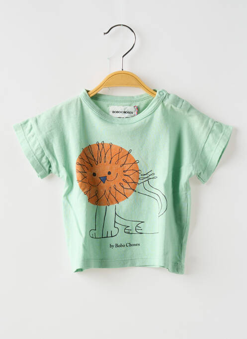 T-shirt vert BOBO CHOSES pour garçon