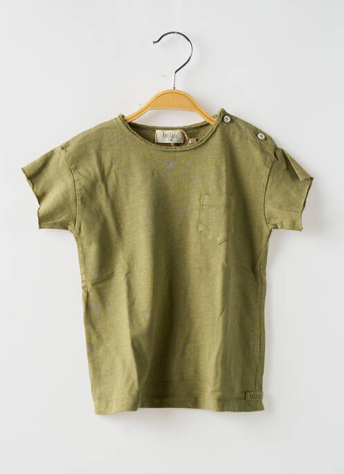T-shirt vert BUHO pour garçon