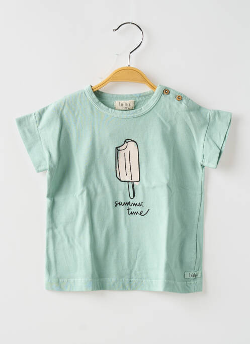 T-shirt vert BUHO pour garçon
