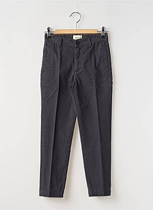 Pantalon chino tissage popeline taille ajustable bleu BELLEROSE garçon