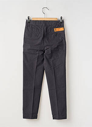 Pantalon chino tissage popeline taille ajustable bleu BELLEROSE garçon