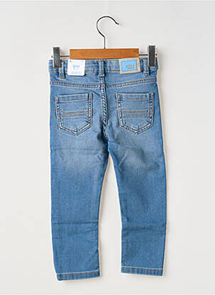 Jeans coupe slim stretch taille ajustable bleu MAYORAL garçon