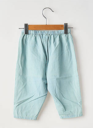 Pantalon droit coupe droite taille élastique bleu BOBO CHOSES garçon