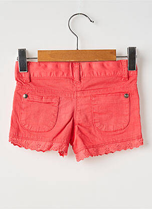 Short stretch taille ajustable rouge BOBOLI fille