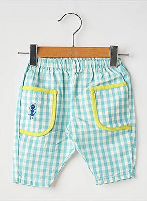 Pantalon droit poches taille élastique bleu BOBO CHOSES enfant