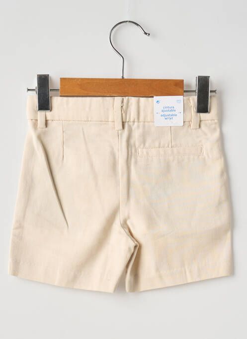 Bermuda tissage popeline taille ajustable beige MAYORAL garcon
