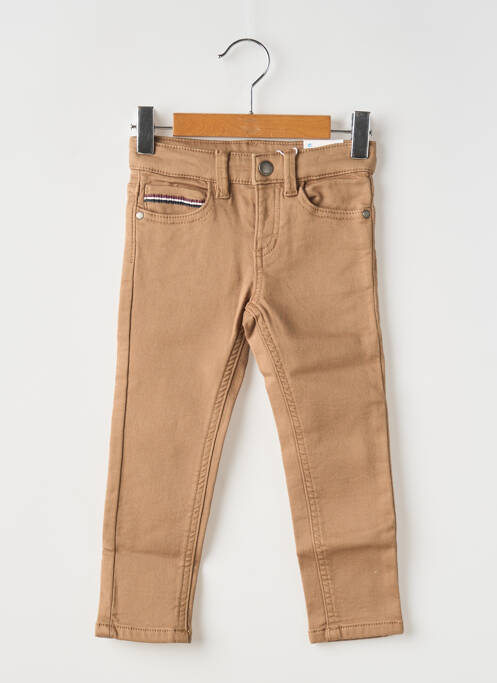 Pantalon slim marron MAYORAL pour garçon