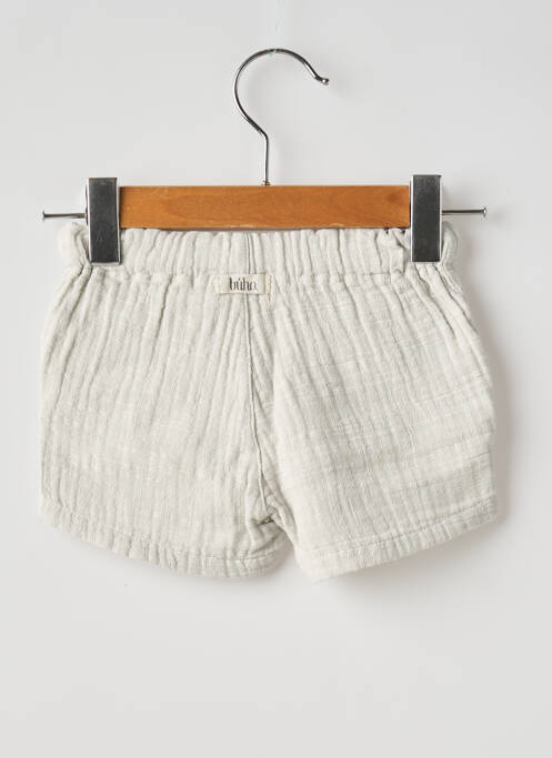 Short gris BUHO pour garçon