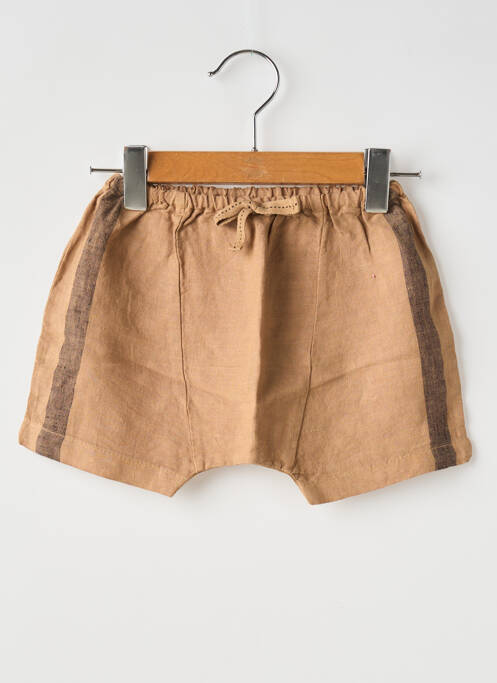 Short marron BUHO pour garçon