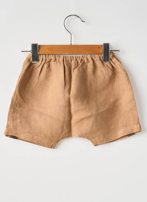 Short marron BUHO pour garçon