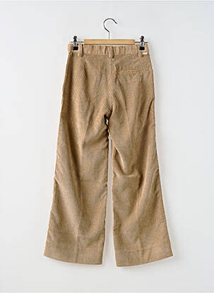 Pantalon flare poches beige BELLEROSE fille
