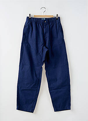 Pantalon droit poches taille élastique bleu BELLEROSE garcon
