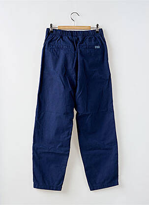 Pantalon droit poches taille élastique bleu BELLEROSE garçon