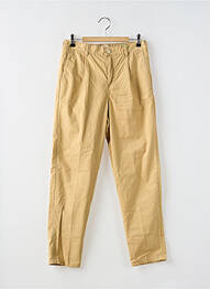 Pantalon droit coupe droite taille élastique beige SCOTCH & SODA garcon