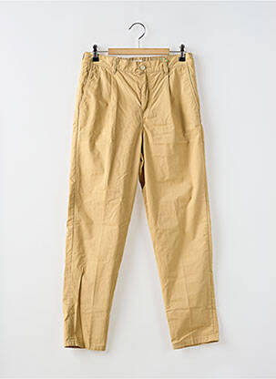 Pantalon droit coupe droite taille élastique beige SCOTCH & SODA garcon