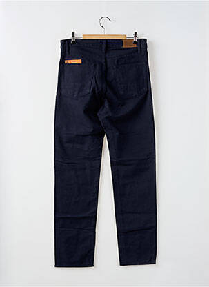 Pantalon slim fermeture zippée sous rabat boutonné bleu BELLEROSE garçon