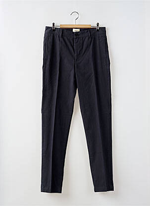 Pantalon slim fermeture zippée sous rabat boutonné bleu BELLEROSE garçon