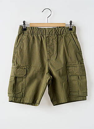 Bermuda taille élastique taille élastique vert BELLEROSE garcon