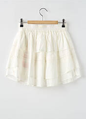 Jupe courte blanc SCOTCH & SODA pour fille seconde vue