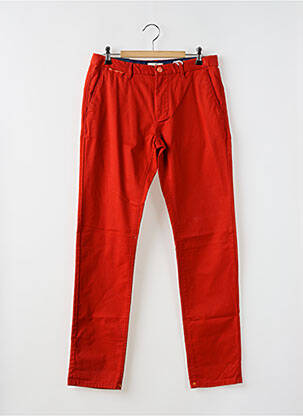Pantalon chino rouge SCOTCH & SODA pour garçon