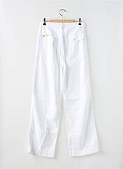 Pantalon flare blanc BELLEROSE pour femme seconde vue