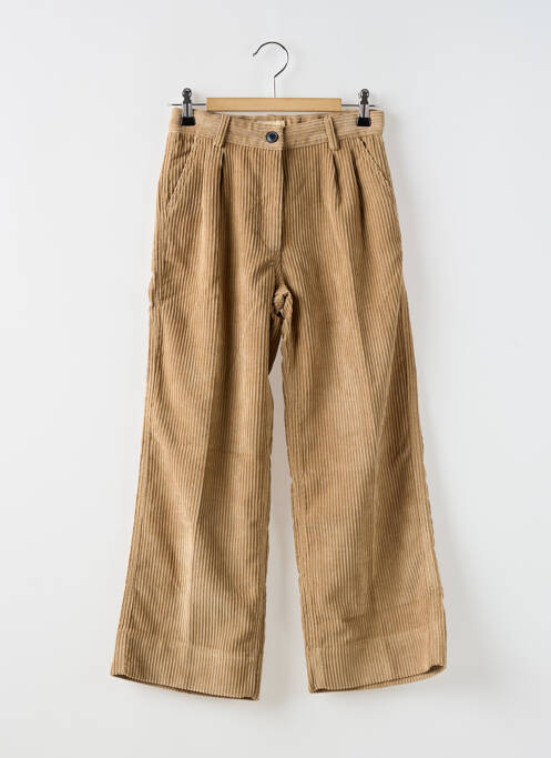 Pantalon flare poches beige BELLEROSE fille