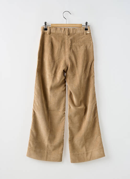 Pantalon flare poches beige BELLEROSE fille