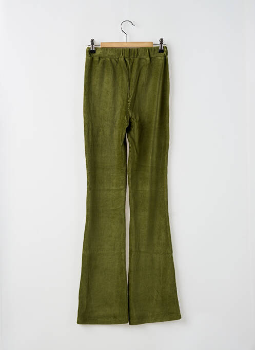Pantalon flare taille élastique taille élastique vert SCOTCH & SODA fille