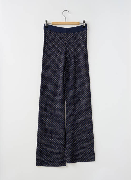 Pantalon flare imprimé fantaisie taille élastique bleu SCOTCH & SODA fille