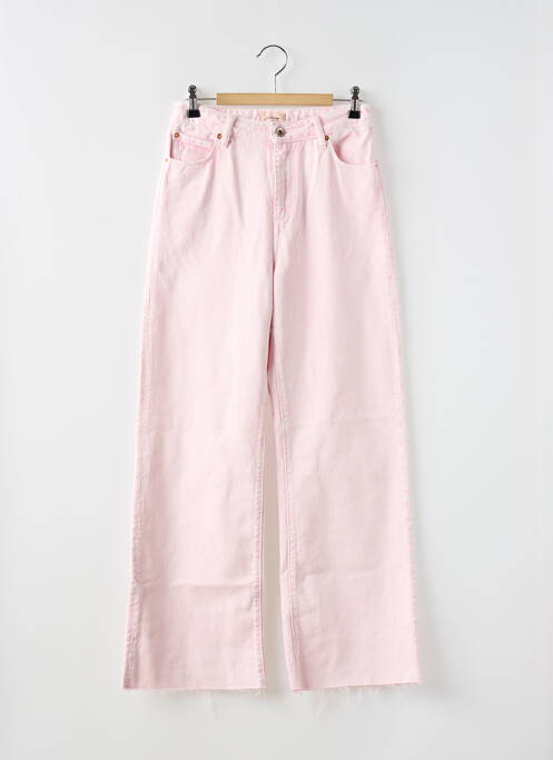 Pantalon flare poches rose BELLEROSE fille
