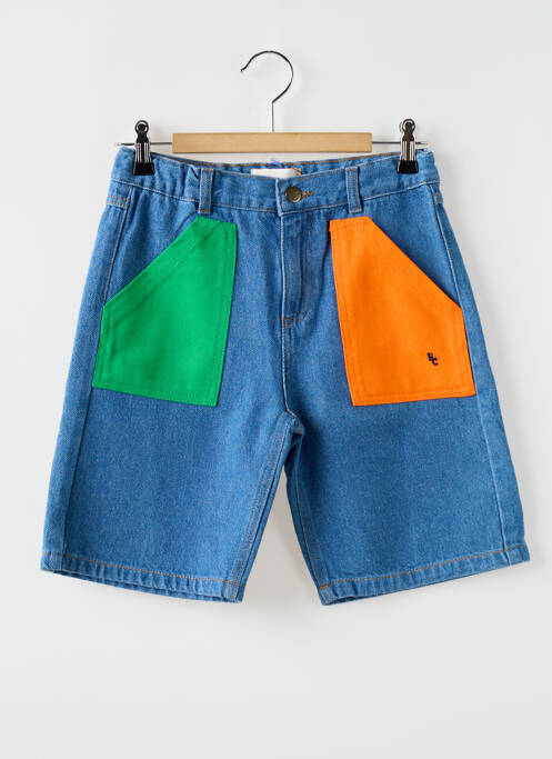 Bermuda taille élastique taille élastique bleu BOBO CHOSES garcon