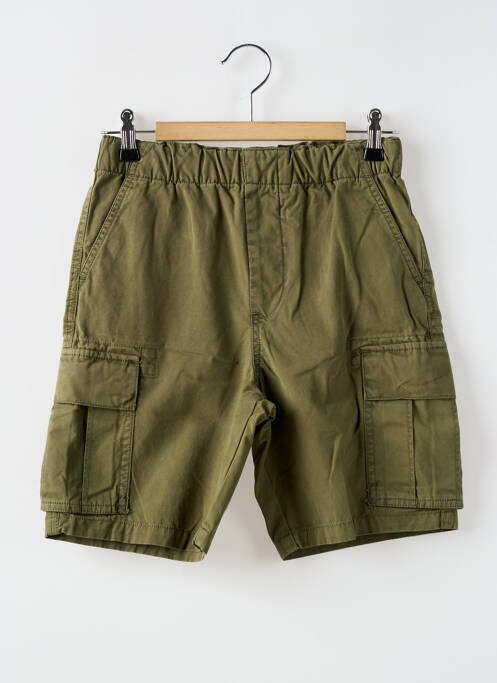Bermuda taille élastique taille élastique vert BELLEROSE garcon