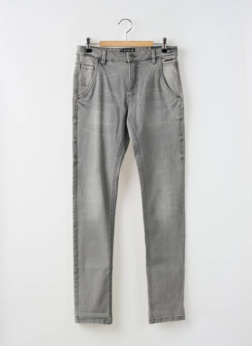 Jeans coupe slim gris NUKUTAVAKE pour fille