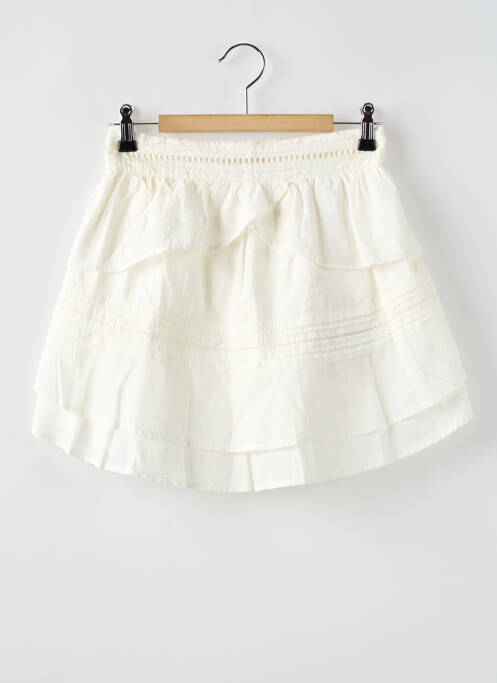 Jupe courte blanc SCOTCH & SODA pour fille
