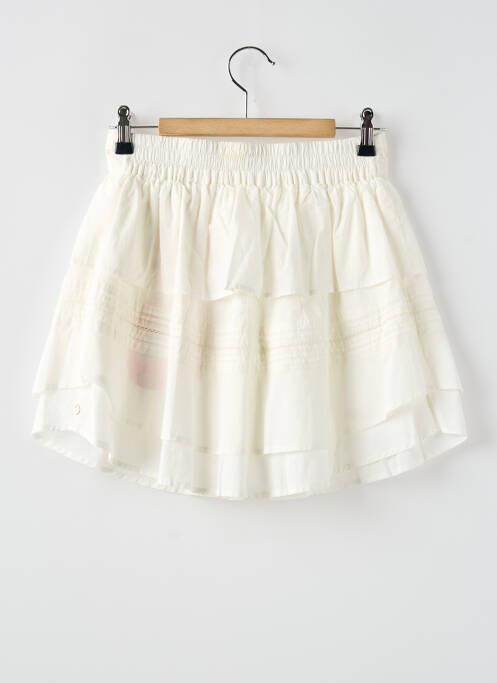 Jupe courte blanc SCOTCH & SODA pour fille