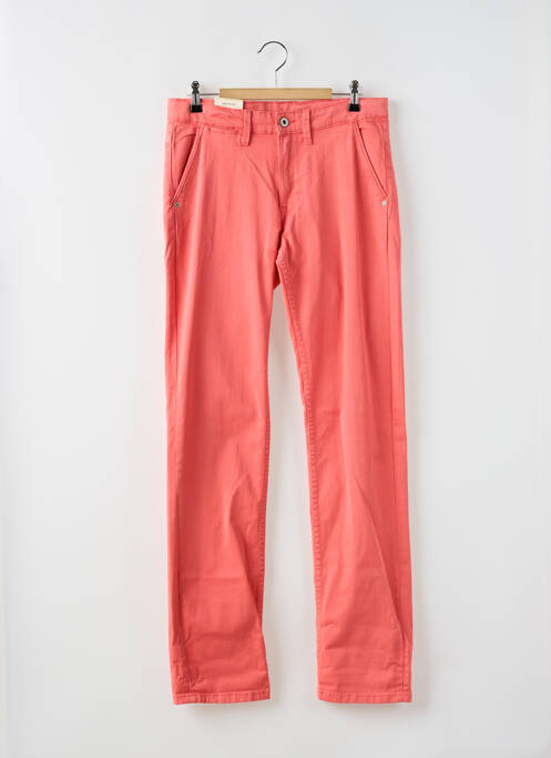 Pantalon chino rose PEPE JEANS pour garçon