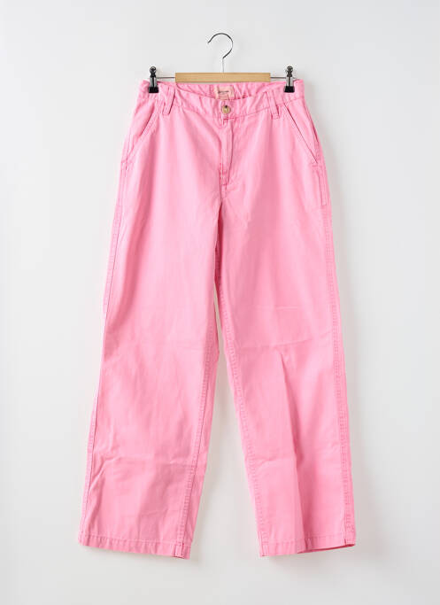 Pantalon droit rose BELLEROSE pour femme