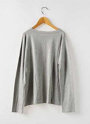 T-shirt stretch manches longues gris BELLEROSE fille